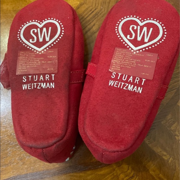 Stuart weitzman babygirl shoes size 4 - Picture 3 of 5
